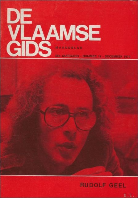 DE VLAAMSE GIDS. 58STE JAARGANG NUMMER 12 DECEMBER 1974.