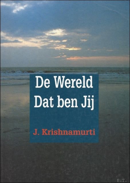DE WERELD DAT BEN JIJ,
