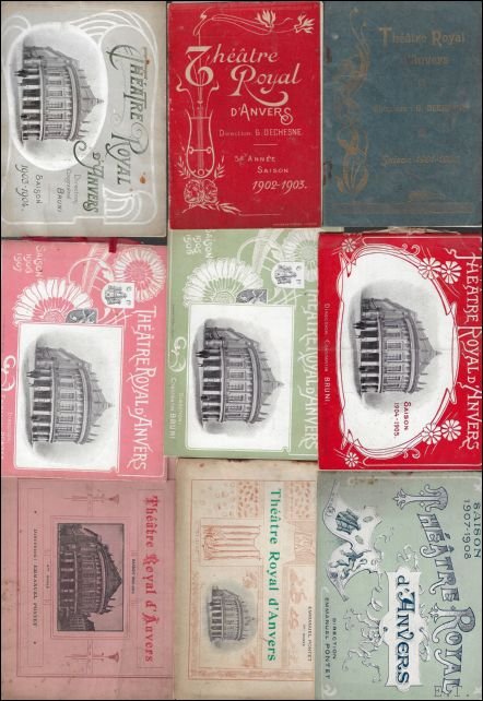 Dertien Programma's Th tre Royal d'Anvers 1901-1914 | Immagine principale