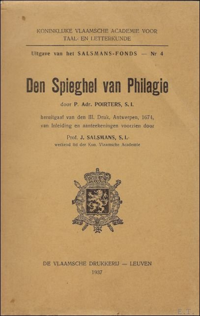 DEN SPIEGHEL VAN PHILAGIE.