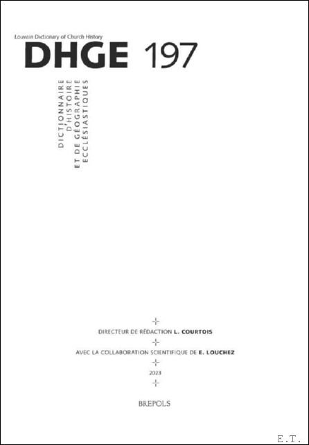 Dictionnaire d'Histoire et de G ographie Eccl siastiques - Fascicule …