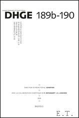 Dictionnaire d?Histoire et de Geographie Ecclesiastiques - Fascicule 189b-190