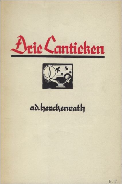 DRIE CANTIEKEN.