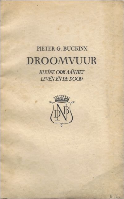 Droomvuur, kleine ode aan het leven en de dood GESIGNEERD.