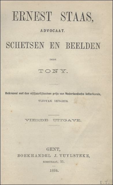 ERNEST STAAS ADVOCAAT.