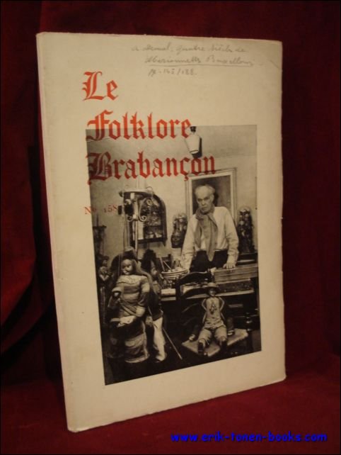 Folklore Brabancon juin 1963, N? 158,