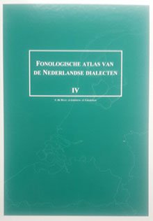 Fonologische atlas van de Nederlandse dialecten - Delen II + …