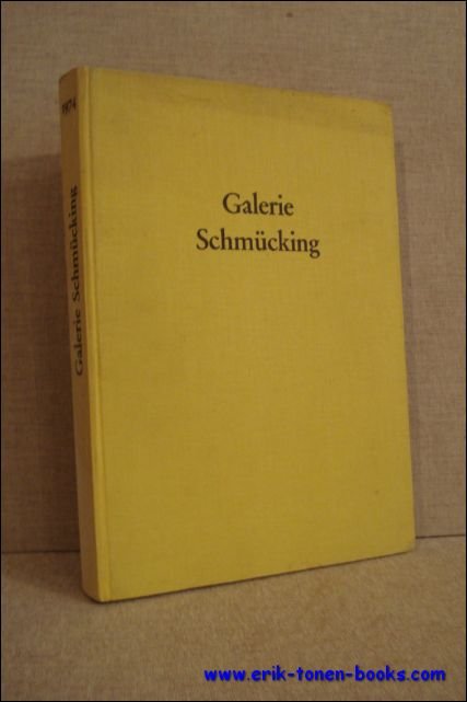 Galerie Schmucking. Lagerkatalog 1974.