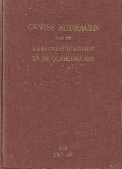 GENTSCHE BIJDRAGEN TOT DE KUNSTGESCHIEDENIS. DEEL XVII. | Immagine Gallery 2