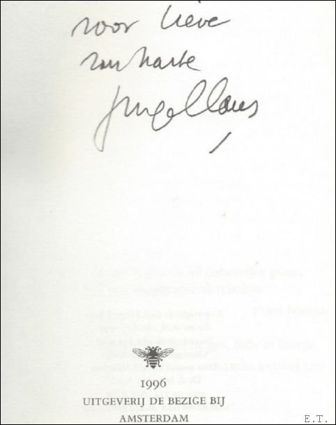 geruchten. roman gesigneerd door Claus