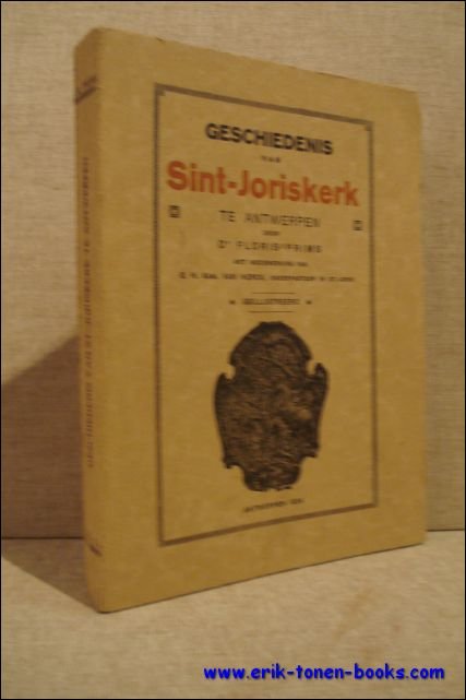 Geschiedenis van Sint-Joriskerk te Antwerpen 1304-1923. | Immagine principale