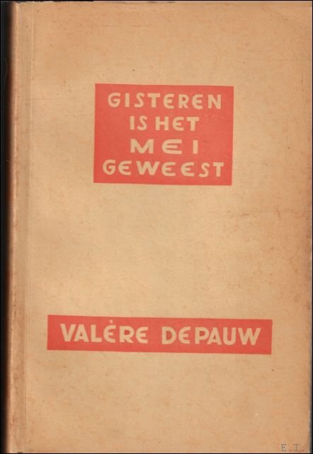 GISTEREN IS HET MEI GEWEEST. | Immagine principale