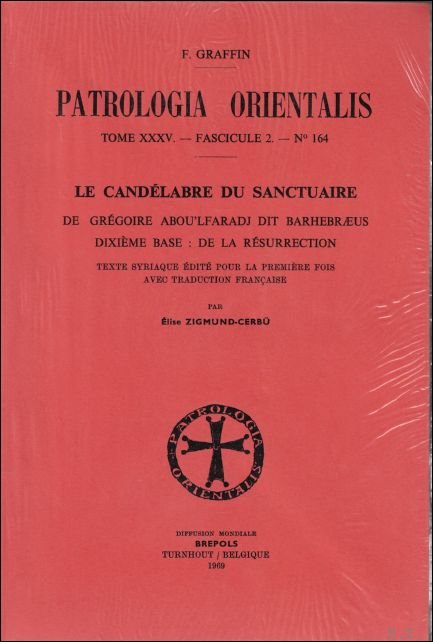 Gregoire Aboulfaradj Le candelabre du sanctuaire X. De la Resurrection,