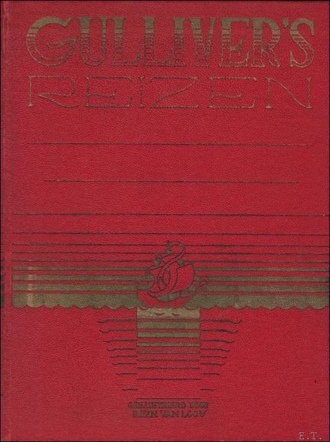 Gulliver's reizen naar verschillende verre landen.