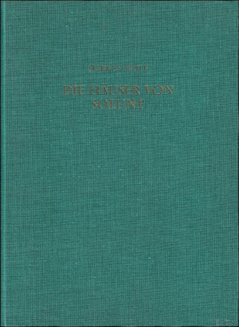 H user von Solunt und die hellenistische Wohnarchitektur. - Deutsches …