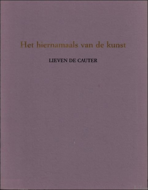 Het hiernamaals van de kunst. | Immagine principale