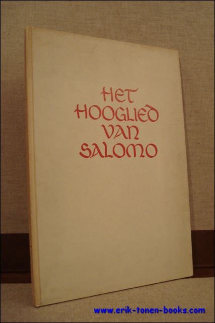 HET HOOGLIED VAN SALOMO,