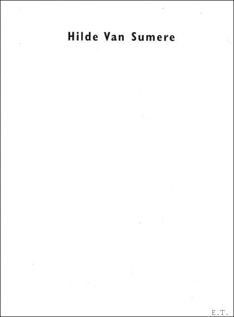 Hilde Van Sumere.