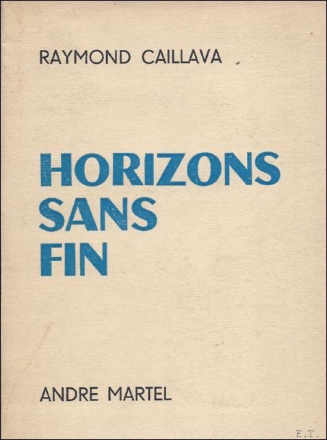 HORIZONS SANS FIN.