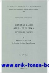 Hrabani Mauri Opera exegetica. Repertorium fontium. II,