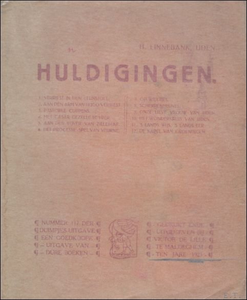 HULDIGINGEN.