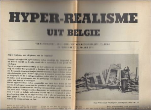 Hyper-realisme uit Belgi met M. Maeyer / Roger Wittevrongel / …