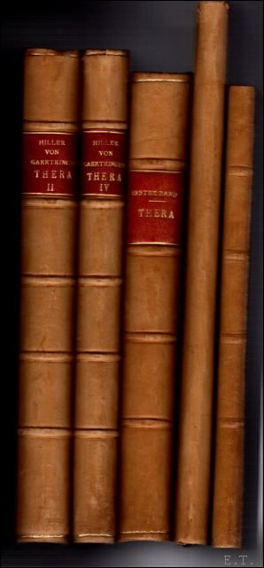 Insel Thera in Altertum und Gegenwart mit Ausschluss der Nekropolen. …