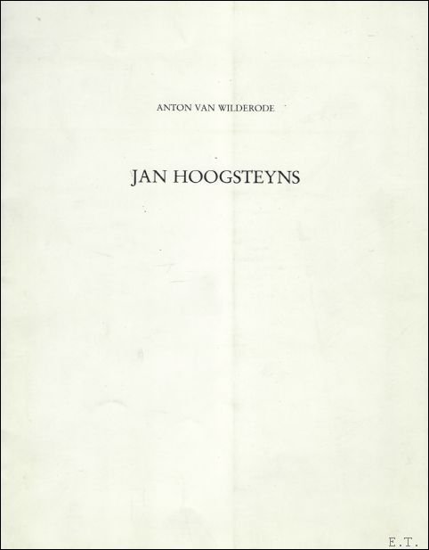 JAN HOOGSTEYNS. | Immagine Gallery 2
