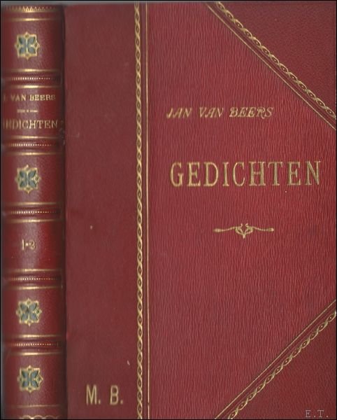 Jan van Beers Gedichten, volksuitgave in twee delen.