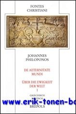 Johannes Philoponos De aeternitate mundi - Uber die Ewigkeit der …