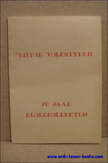Jozef Adriaan Callaerts. Lierse volkstypen.