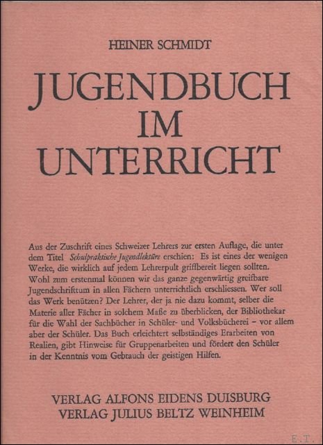 JUGENDBUCH IM UNTERRICHT.