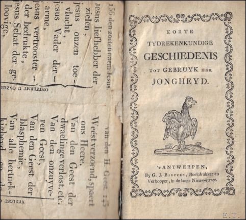 Korte tydrekenkundige geschiedenis tot gebruyk der jongheyd | Immagine principale