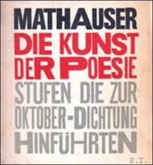 Kunst der Poesie Stufen, die zur Oktober-Dichting hinf rten