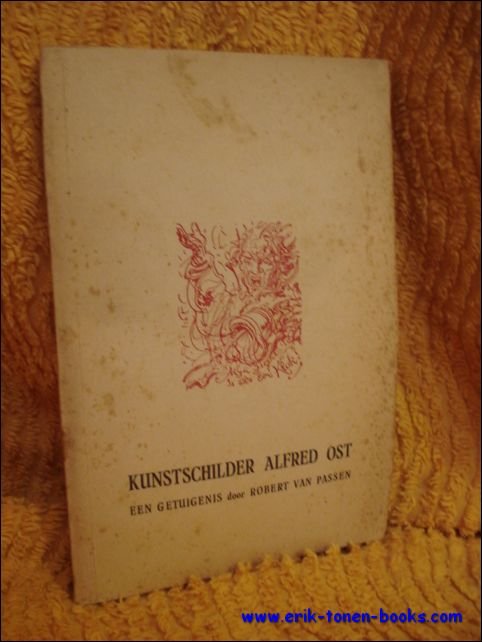 KUNSTSCHILDER ALFRED OST.