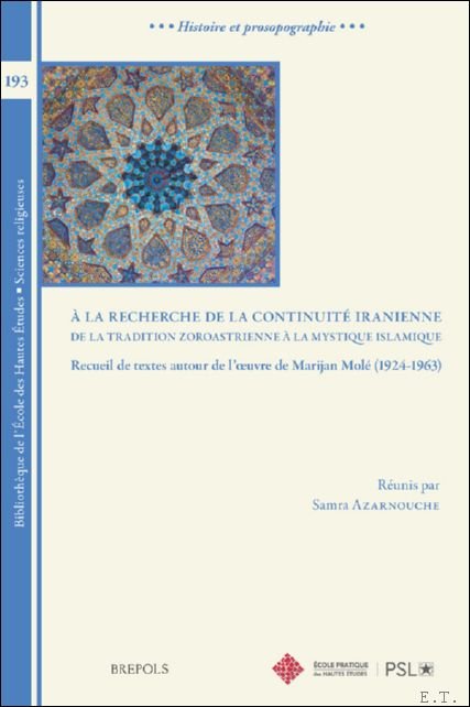 la recherche de la continuit iranienne : de la tradition …