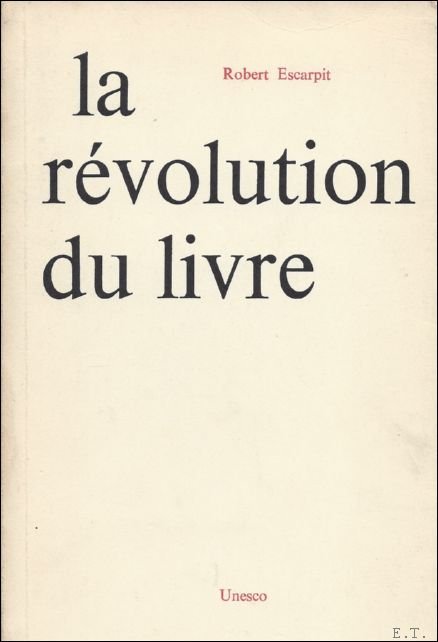 LA REVOLUTION DE LIVRE.