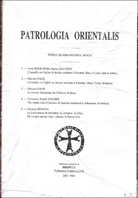 lectionnaire de Jerusalem en Armenie, le Casoc'. III. Le plus …