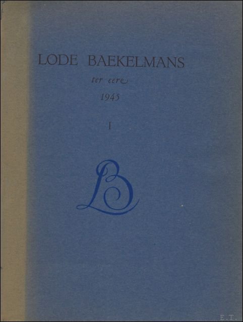 LODE BAEKELMANS TER EERE 1945. (3 delen). | Immagine Gallery 2