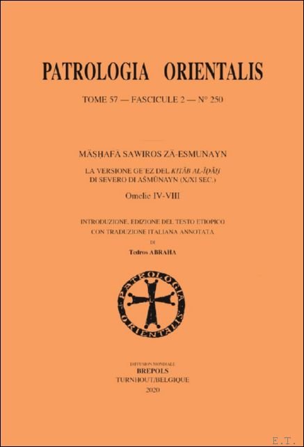 M shaf Sawiros Z -Esmunayn. La versione ge'ez del Kitab …