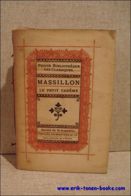 MASSILLON. LE PETIT CAREME. | Immagine Gallery 2