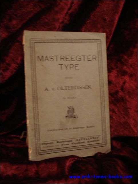 Mastreegter type. IIe reeks.