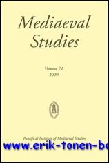 Mediaeval Studies 71 (2009),