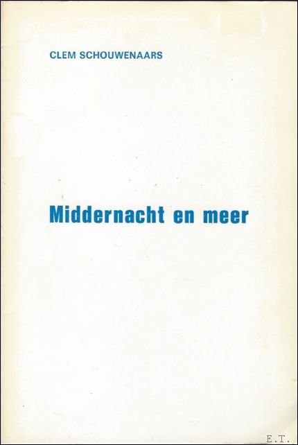 MIDDERNACHT EN MEER. Beschouwing Gedachtengang over kunstenaars-in-spe.