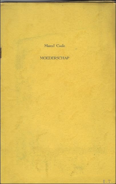 Moederschap, **Met handgeschreven opdracht en gesigneerd,