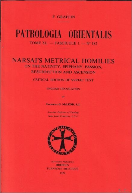 Narsai Metrical Homilies on the Nativity, Epiphany, Passion, Resurrection and …