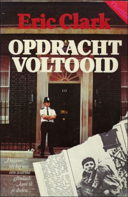 OPDRACHT VOLTOOID. SPIONAGETHRILLER.