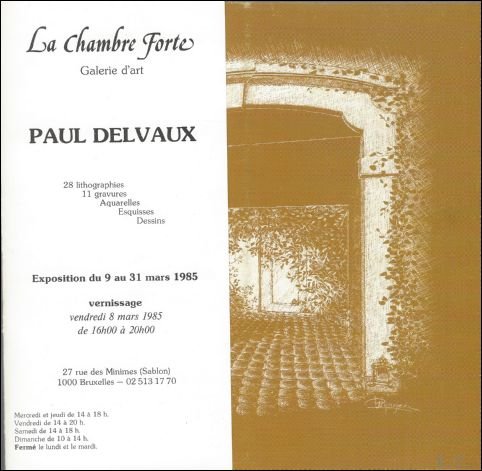 Paul Delvaux expostition 1985