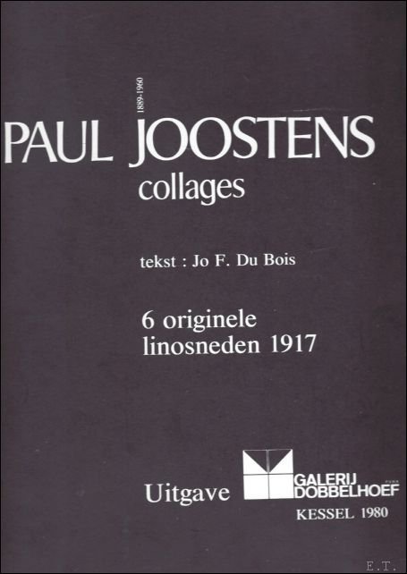 Paul Joostens collages, 6 originele linosneden, 1917