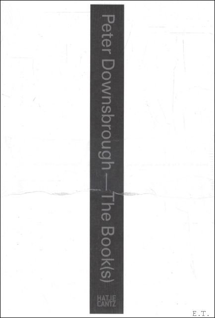 Peter Downsbrough : The Book(s) Addendum